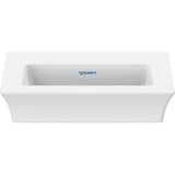 White Tulip Handrinse Basin White
