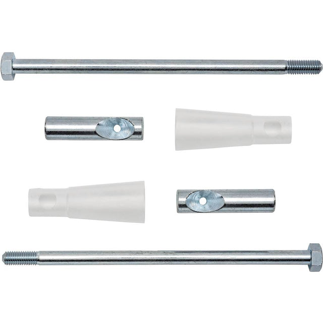 Duravit - Fixing Set for Durafix #1003761000 M10#215 mm, Stainless Steel - Silver With Cream With White