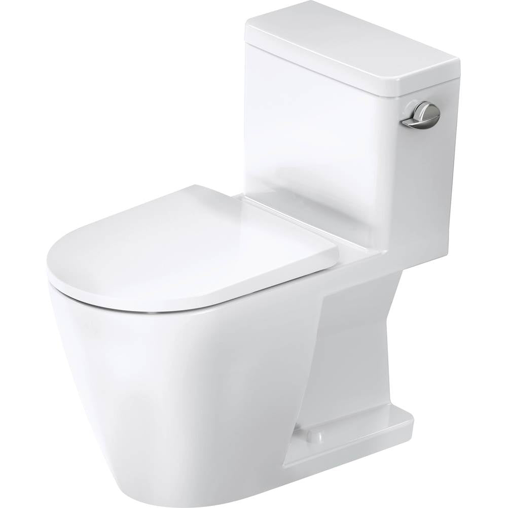 Duravit - D-Neo One-Piece Toilet White, Right Hand Lever - White