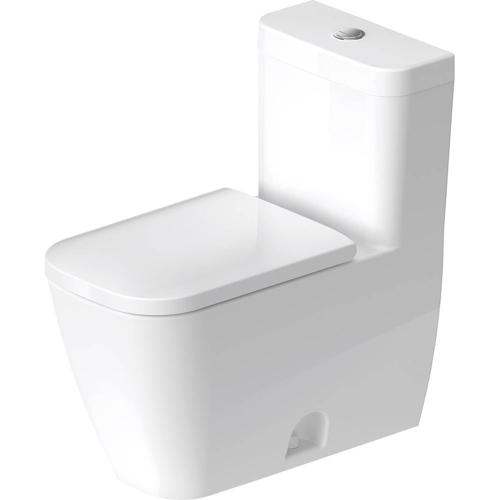 Duravit - Happy D.2 One-Piece Toilet White with HygieneGlaze - White