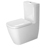 Duravit - Happy D.2 Floorstanding Toilet Bowl White with HygieneGlaze - White