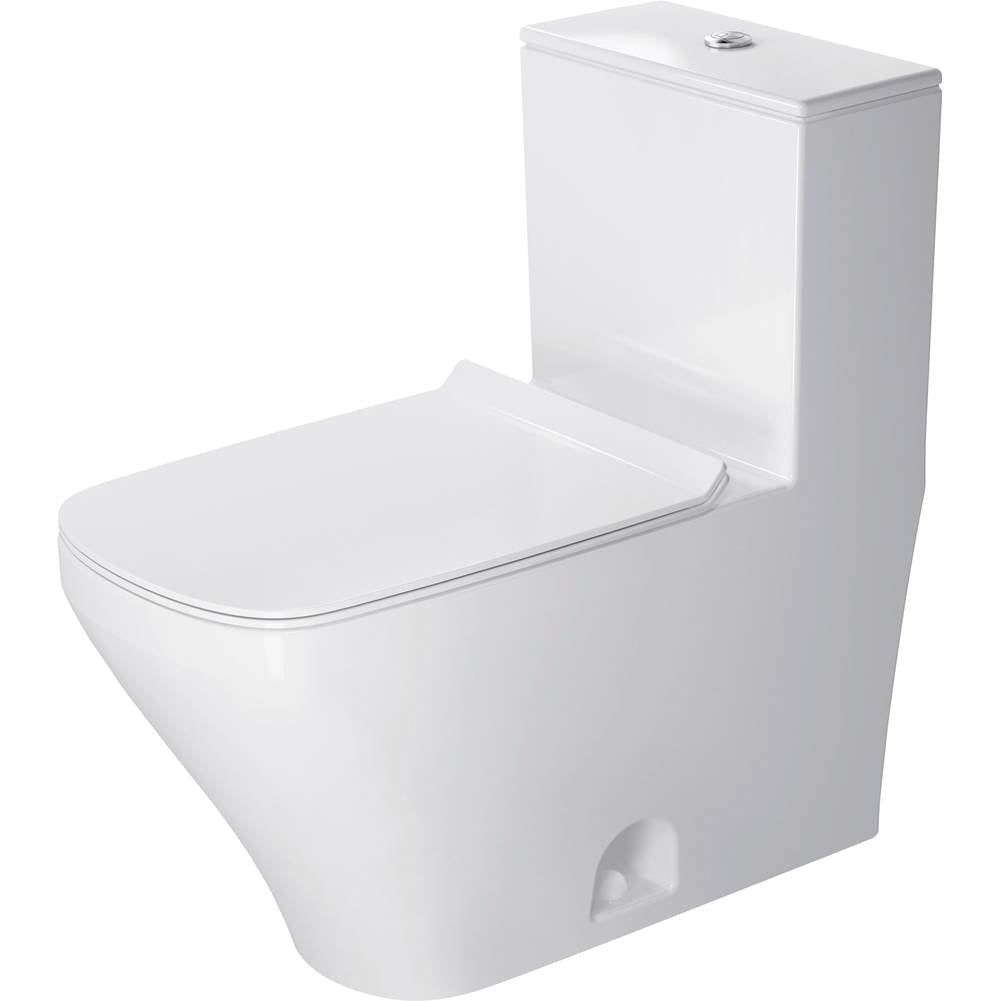 Duravit - DuraStyle One-Piece Toilet Kit White with Seat - White