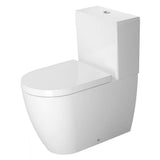 Duravit - ME by Starck Floorstanding Toilet Bowl White with HygieneGlaze - White