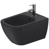 Duravit - Happy D.2 Wall-Mounted Bidet Anthracite - Anthracite