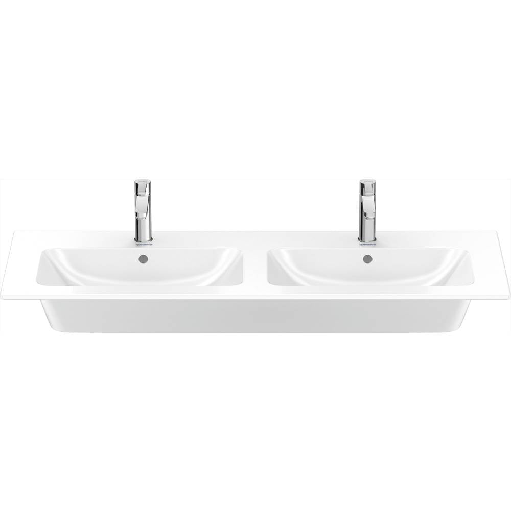 ME by Starck Double Vanity Sink White