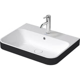 Duravit - Happy D.2 Plus Washbowl White With Anthracite - White With Anthracite