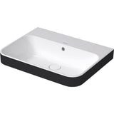 Duravit - Happy D.2 Plus Washbowl White With Anthracite - White With Anthracite