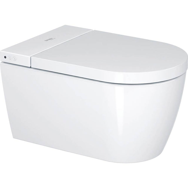 Duravit - ME by Starck Wall-Mounted Toilet Bowl for Shower-Toilet Seat White with HygieneGlaze - White