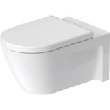 Duravit - Starck 2 Wall-Mounted Toilet White - White