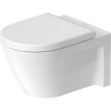 Duravit - Starck 2 Wall-Mounted Toilet White - White