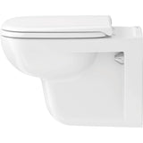 D-Code Wall-Mounted Toilet White