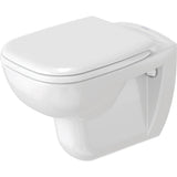 Duravit - D-Code Wall-Mounted Toilet White - White
