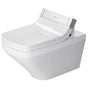 Duravit - DuraStyle Wall-Mounted Toilet Bowl for Shower-Toilet Seat White - White