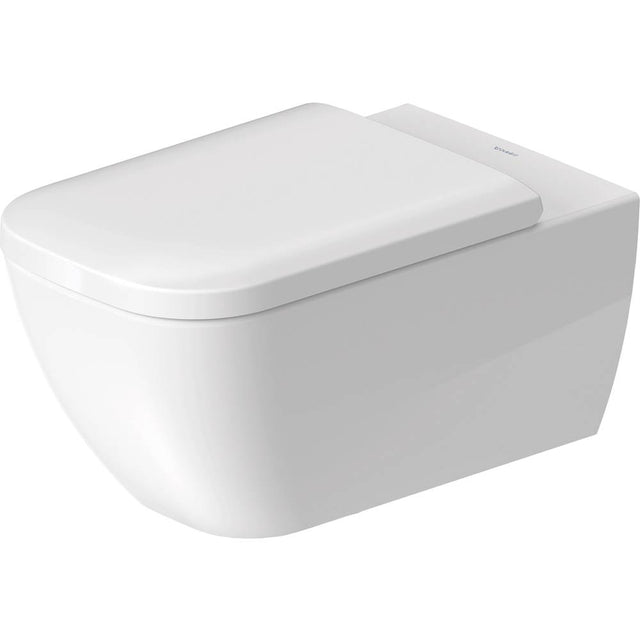 Duravit - Happy D.2 Wall-Mounted Toilet White with HygieneGlaze - White