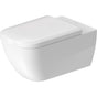 Duravit - Happy D.2 Wall-Mounted Toilet White with HygieneGlaze - White