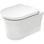Duravit - White Tulip Toilet Wall-mounted White with HygieneGlaze - White