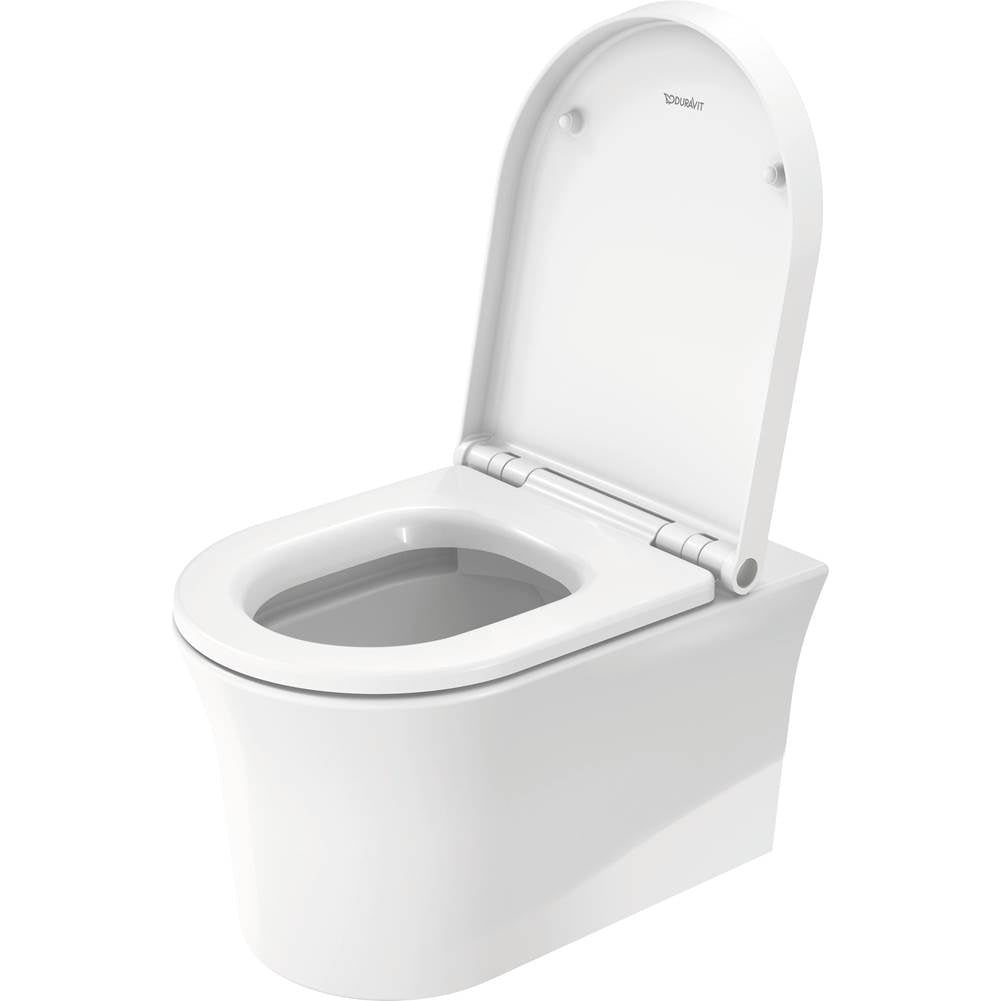 White Tulip Toilet Wall-mounted White with HygieneGlaze