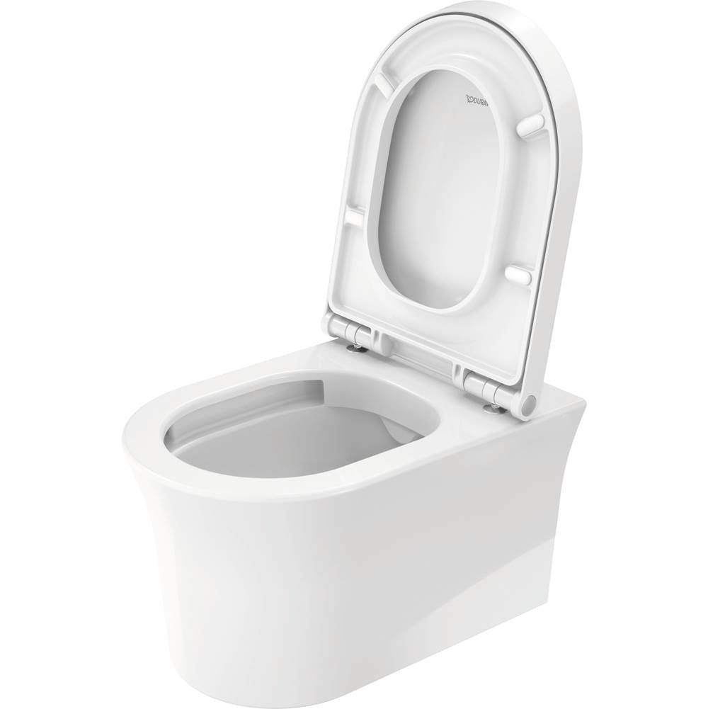 White Tulip Toilet Wall-mounted White with HygieneGlaze