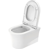 White Tulip Toilet Wall-mounted White with HygieneGlaze