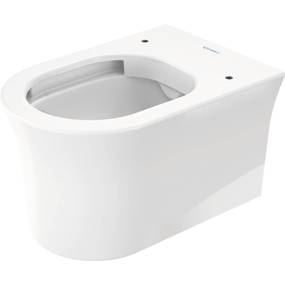 White Tulip Toilet Wall-mounted White with HygieneGlaze