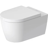 Duravit - ME by Starck Wall-Mounted Toilet HygieneFlush White Satin Matte with HygieneGlaze - White Satin Matte