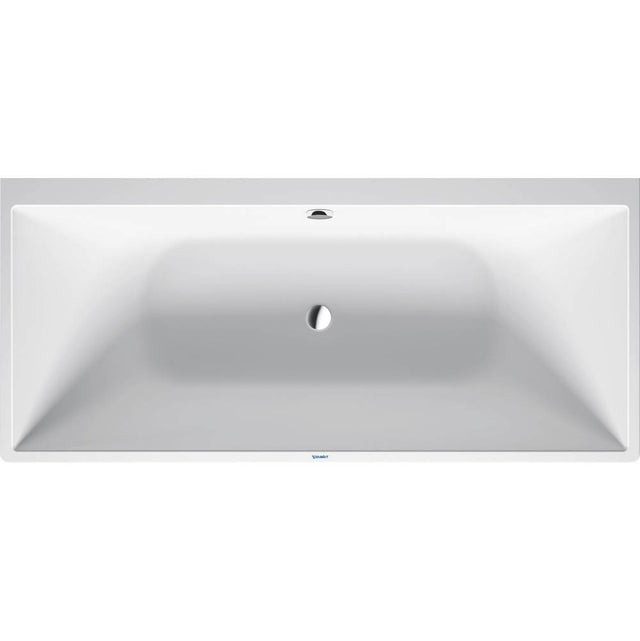 Duravit - DuraSquare Back-to-Wall Bathtub White - White