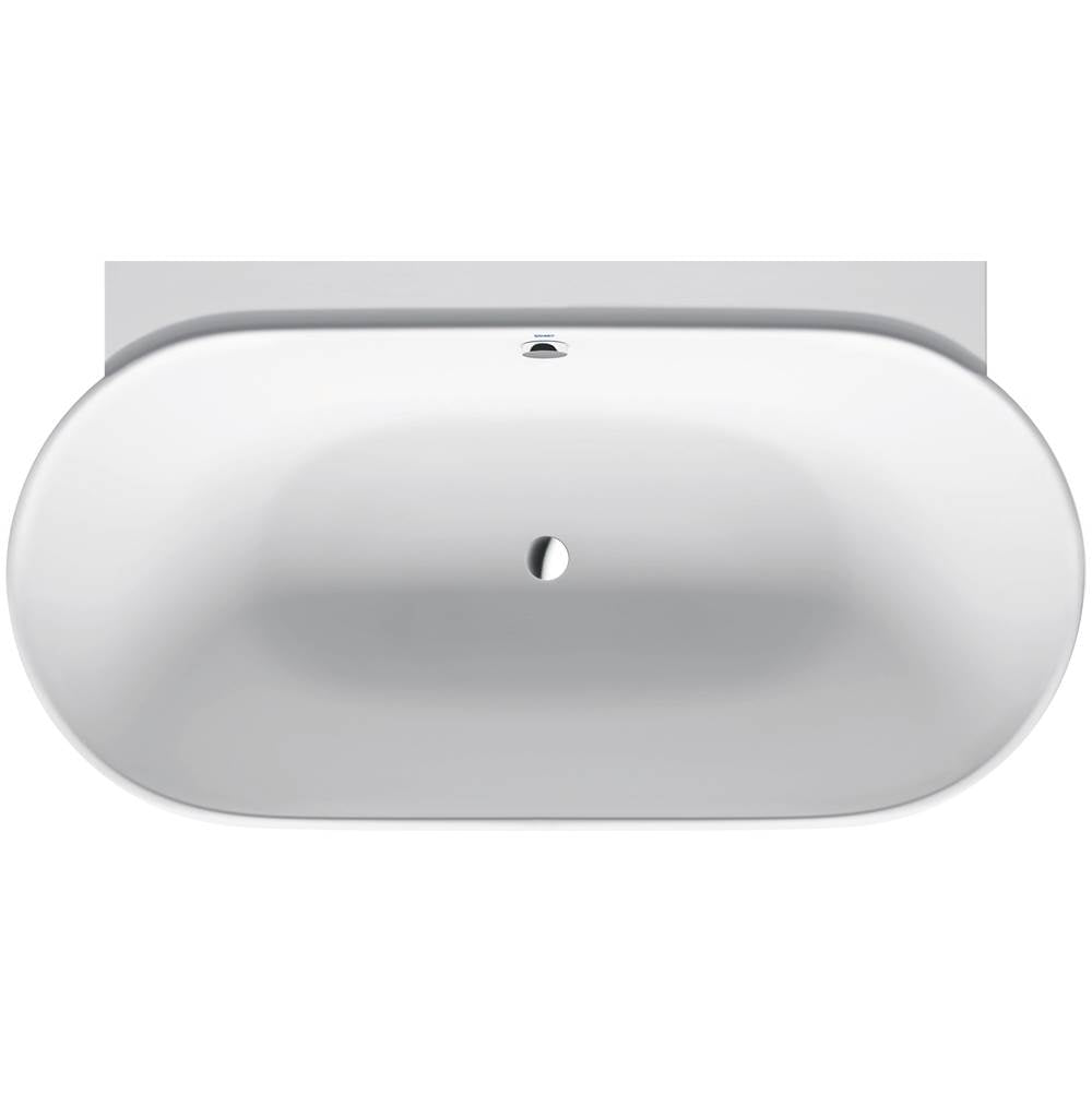 Duravit - Luv Back-to-Wall Bathtub White - White