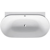 Duravit - Luv Back-to-Wall Bathtub White - White
