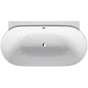 Duravit - Luv Back-to-Wall Bathtub White - White