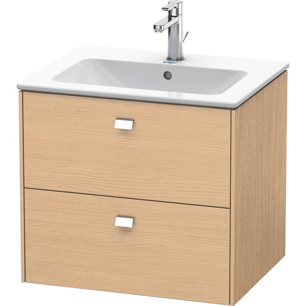 Duravit - Brioso Two Drawer Wall-Mount Vanity Unit Natural Oak - Natural Oak