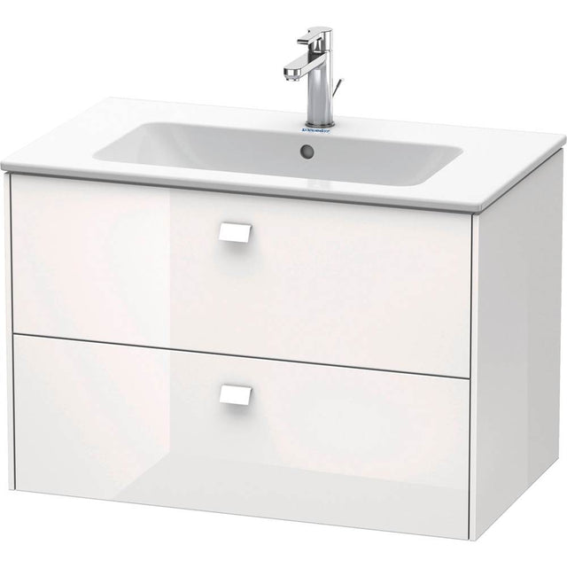 Duravit - Brioso Wall-Mount Vanity Kit White - White High Gloss