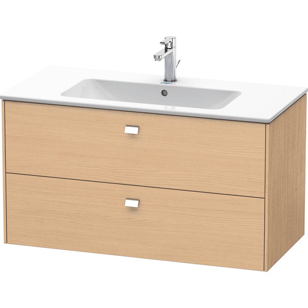 Duravit - Brioso Two Drawer Wall-Mount Vanity Unit Natural Oak - Natural Oak