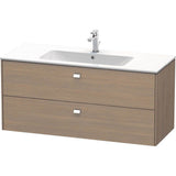 Brioso Two Drawer Wall-Mount Vanity Unit Concrete Gray