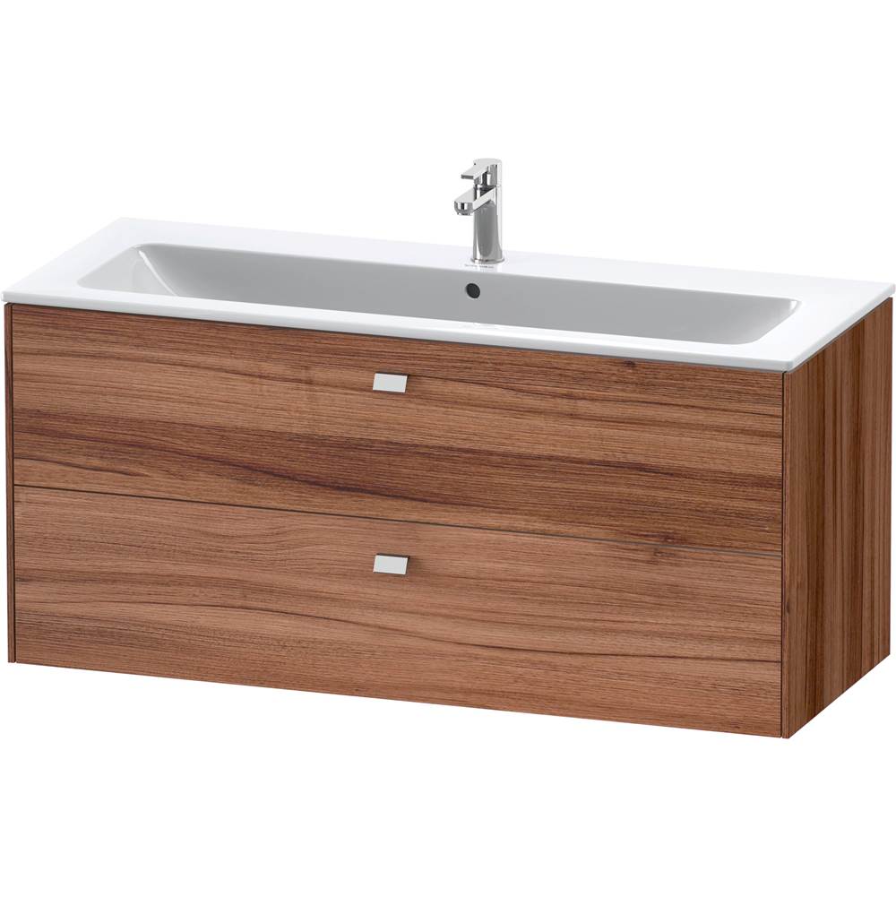 Brioso Two Drawer Wall-Mount Vanity Unit Concrete Gray