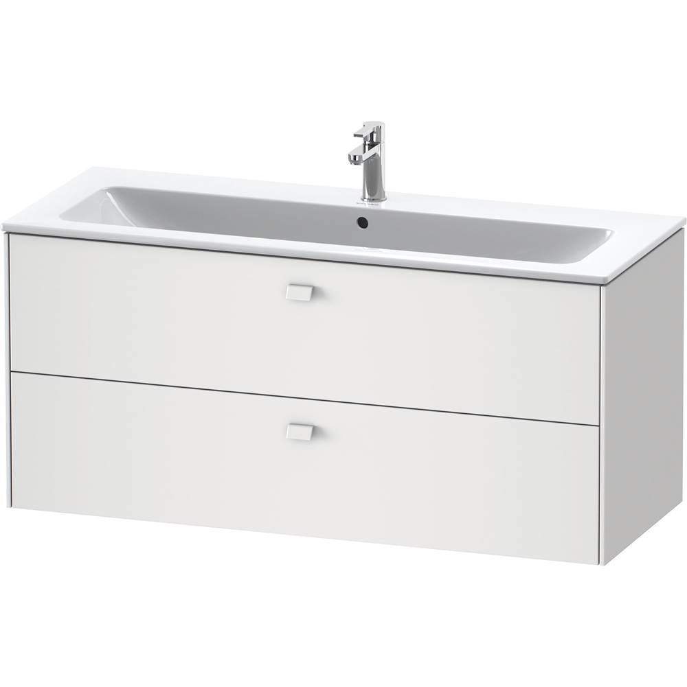 Brioso Two Drawer Wall-Mount Vanity Unit Concrete Gray