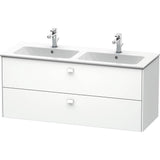 Duravit - Brioso Two Drawer Wall-Mount Vanity Unit White - White Matte