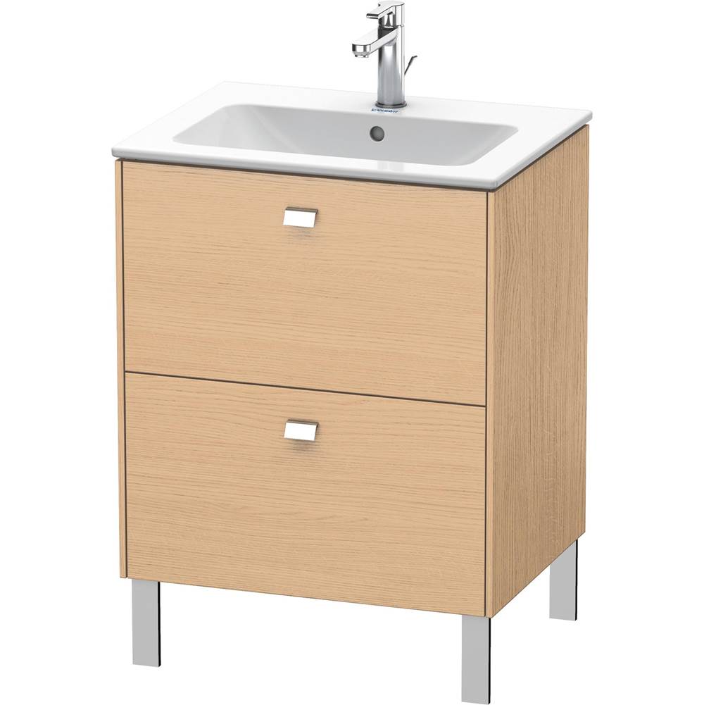 Duravit - Brioso Two Drawer Floorstanding Vanity Unit Natural Oak - Natural Oak