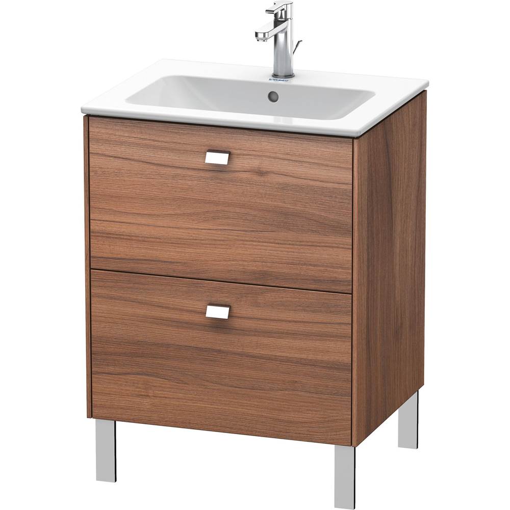 Duravit - Brioso Two Drawer Floorstanding Vanity Unit Walnut - Natural Walnut