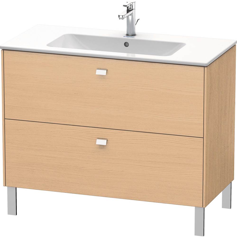 Duravit - Brioso Two Drawer Floorstanding Vanity Unit Natural Oak - Natural Oak