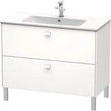 Duravit - Brioso Two Drawer Floorstanding Vanity Unit White - White Matte