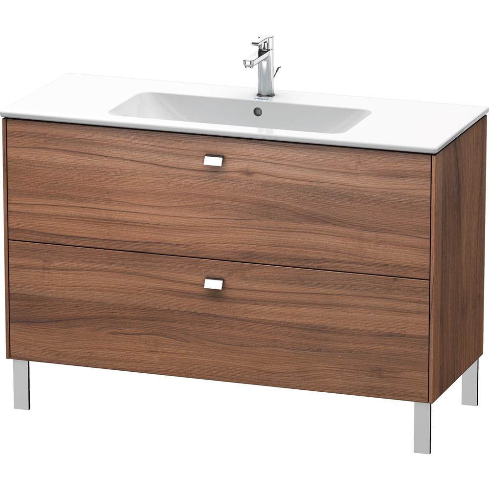 Duravit - Brioso Two Drawer Floorstanding Vanity Unit Walnut - Natural Walnut