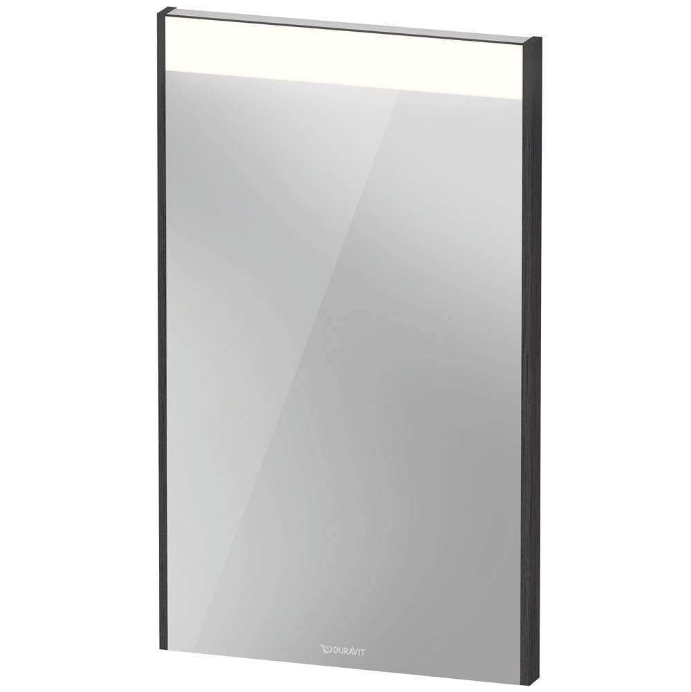 Duravit - Brioso Mirror with Lighting Concrete Gray - Concrete Gray Matte