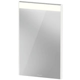 Duravit - Brioso Mirror with Lighting White - White Matte