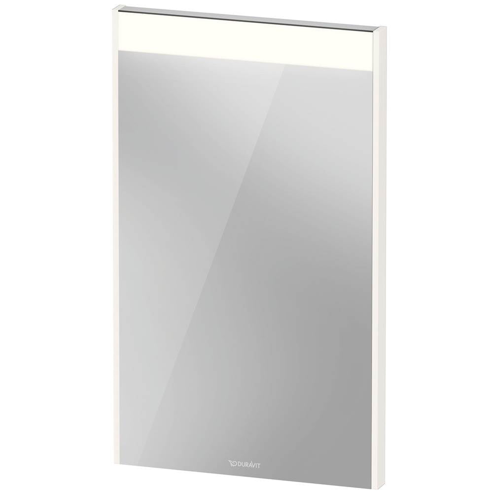 Duravit - Brioso Mirror with Lighting White - White High Gloss