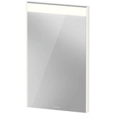 Duravit - Brioso Mirror with Lighting White - White High Gloss