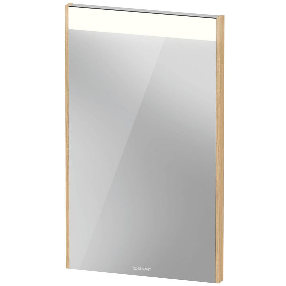 Duravit - Brioso Mirror with Lighting Concrete Gray - Concrete Gray Matte