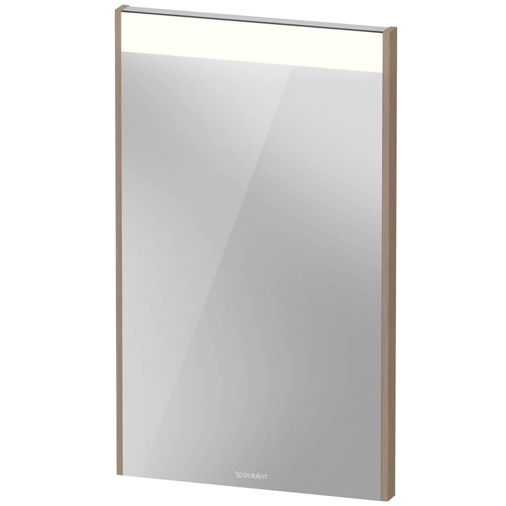 Duravit - Brioso Mirror with Lighting Concrete Gray - Concrete Gray Matte