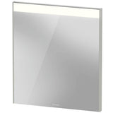 Duravit - Brioso Mirror with Lighting Concrete Gray - Concrete Gray Matte