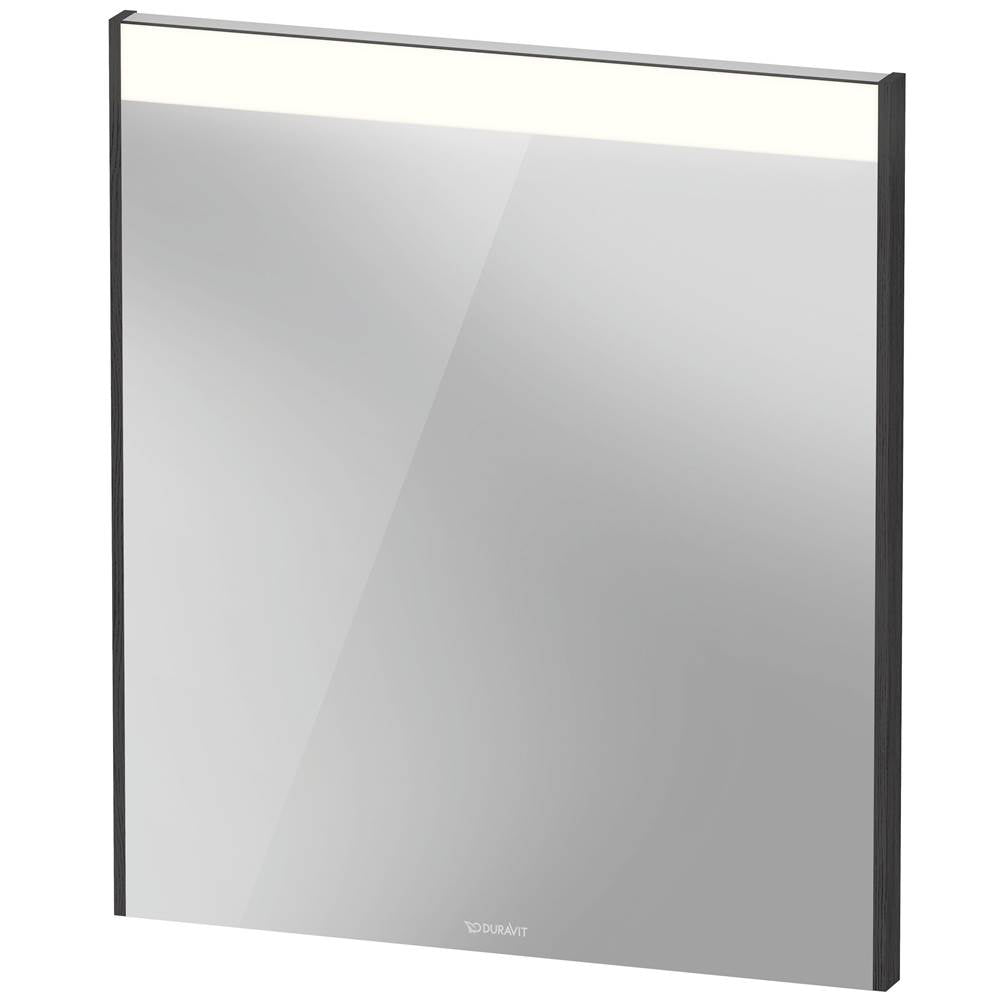 Duravit - Brioso Mirror with Lighting Concrete Gray - Concrete Gray Matte