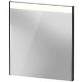 Duravit - Brioso Mirror with Lighting Concrete Gray - Concrete Gray Matte